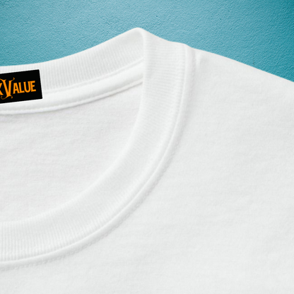 Minimalist Yoga T-shirt | One-Line Art Design | 100% Cotton | Markvalue